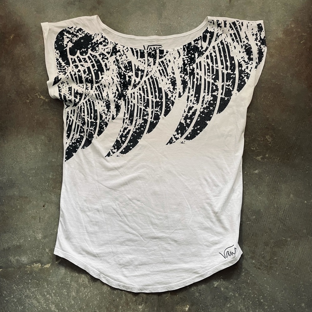 VANS RARE VINTAGE GRAPHIC ART SKATE TEE